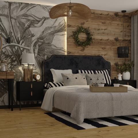 Projekty wnętrz sypialni